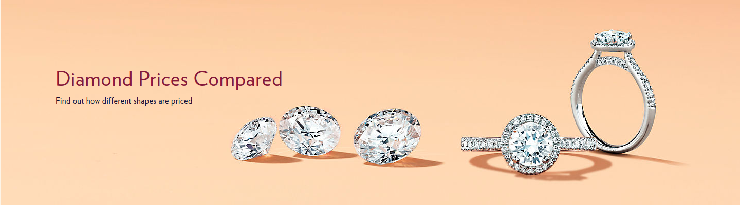 Diamonds Compared: find out how different shapes are priced