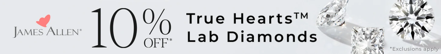 10% off True Hearts™ sale at James Allen